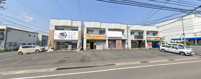 清須市春日中沼ローサイドの貸店舗の外観