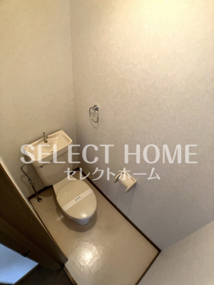 【トイレ】 | ドエルマルシェＤ棟 | シンプルで使いやすいトイレです