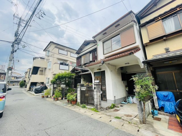 太秦森ヶ西町の前面道路含む現地写真