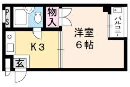 フォーブル西院の間取り