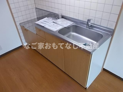 【キッチン】 | クレアール古城 | ※写真は別号室