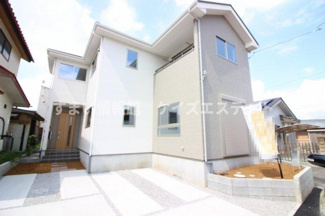 【外観】 | 水廻りがまとまっていて家事効率の良い間取りの4LDK新築住宅☆