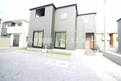 【外観】 | 大泉町寄木戸　新築住宅 | 【2号棟】全居室南向きの陽当り良好な4LDK新築住宅☆
