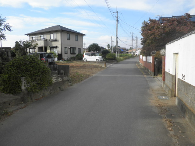 【前面道路含む現地写真】 | 前橋市上細井町 | 前面道路含む現地写真です