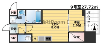 【間取り】 | セレニテ本町東リアン