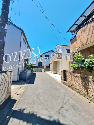 越谷市南荻島新築戸建て　南道路の明るいおうち♪の外観