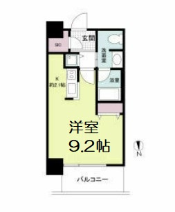 【間取り】 | クロスレジデンス大阪新町