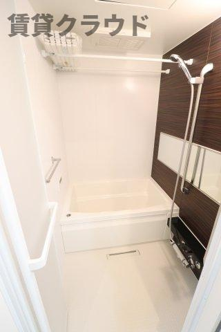 グランメゾンの浴室|落ち着いた空間のお風呂です