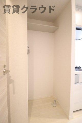 グランメゾンの洗面所|洗濯機置場