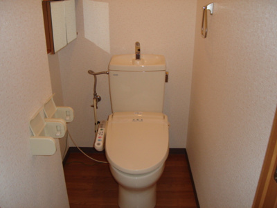 【トイレ】 | ベリーウェルＡ棟 | シャワー付トイレ