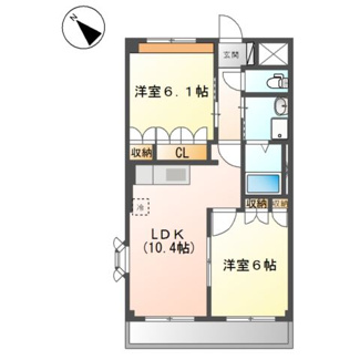 【間取り】 | ベリーウェルＡ棟