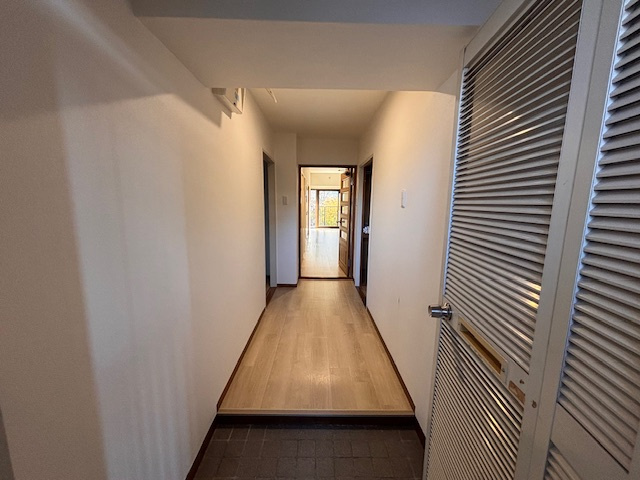 桃山台グランドマンションの玄関