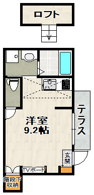 あんしん＋安倉西08の間取り