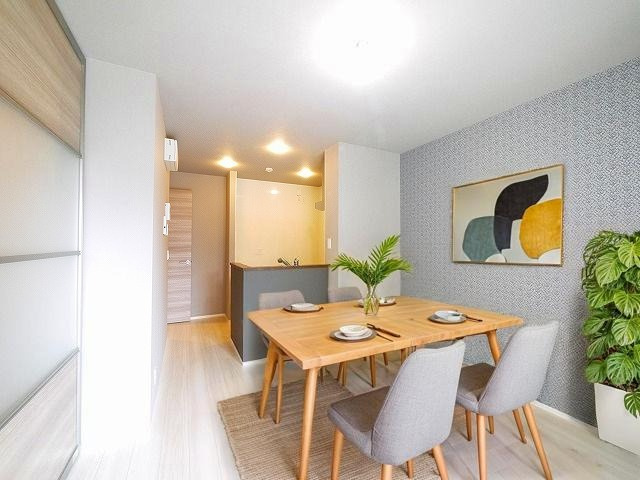 Ligare　都跡の居間・リビング|CGで家具等を配置したもので家具等は含まれません