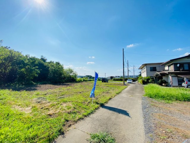 敷地面積４５坪　売地　狭山市上広瀬の前面道路含む現地写真|現地（2023年7月）撮影