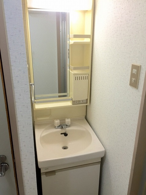 サンライズ荒木駅前【キャッシュバック対象物件】の洗面所|明るい洗面所です