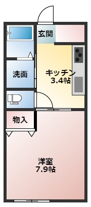 【間取り】 | シティハイムサンビレッジ
