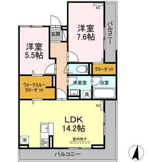 【間取り】 | D-residence西町