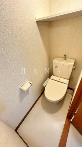 レオパレス柚のトイレ