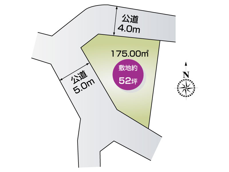 【区画図】熊谷市冑山