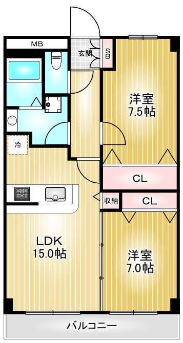 インプルーブ金山|名古屋市の賃貸ならMy賃貸の間取り|インプルーブ金山