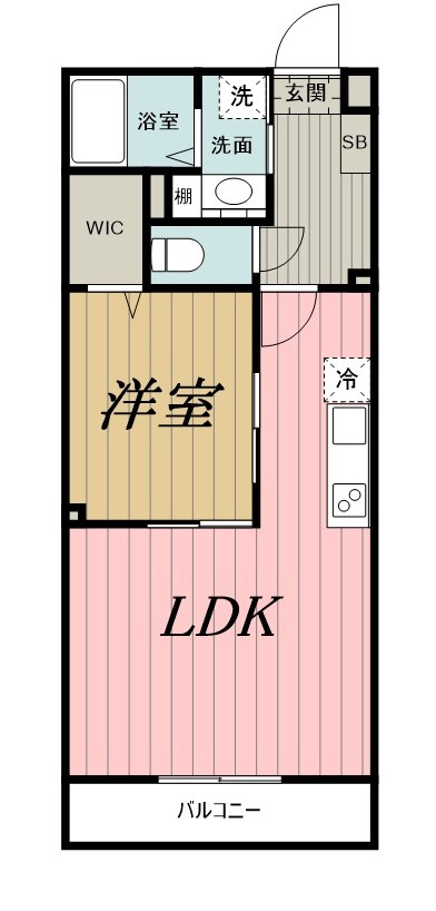 ミリアビタ大森台の間取り