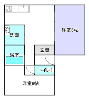 【間取り】 | レジデンス横田 | ＊図面と現況が異なった場合は、現況を優先といたします。
