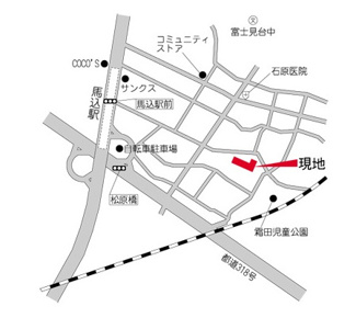 【地図】 | HF馬込レジデンス