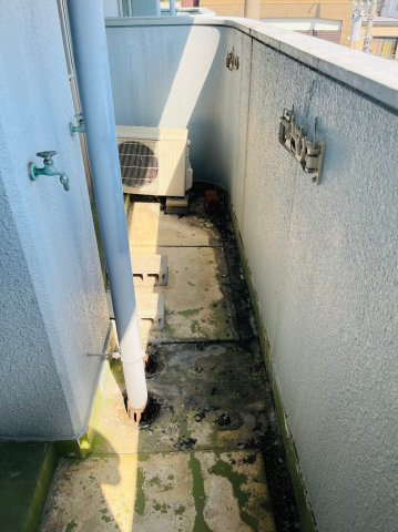 仲介手数料０円！！サンニシキのバルコニー