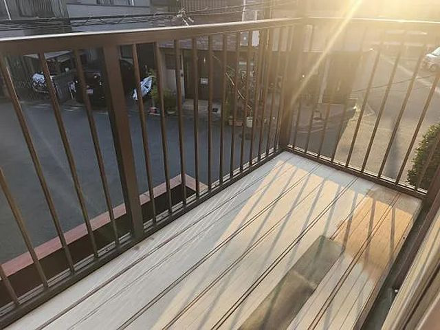 【バルコニー】 | 山科区小山姫子町　中古戸建