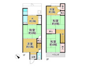 山科区小山姫子町　中古戸建の画像