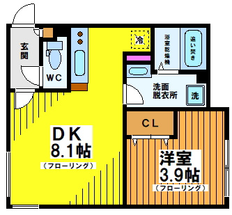 【間取り】 | Green view笹塚