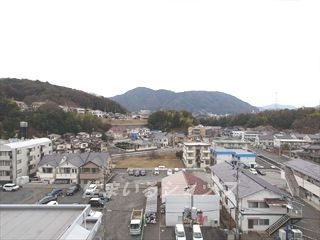 広島市安佐北区落合１丁目の賃貸マンションの展望