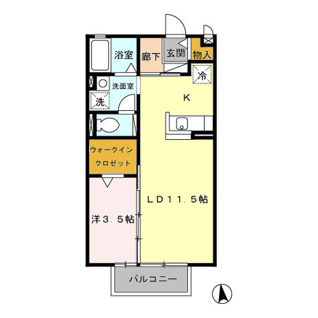 【間取り】 | アークフラット