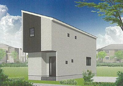 【外観パース】 | 瑞穂区竹田町220 全2棟　＜仲介手数料無料＞御劔小・瑞穂ヶ丘中　新築一戸建て
