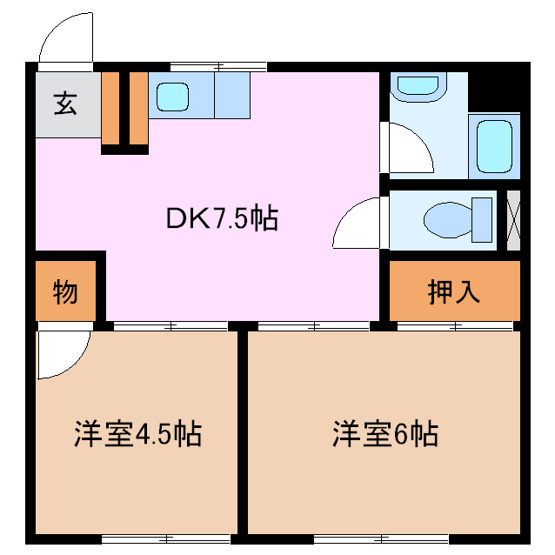 【間取り】 | 八まきビル