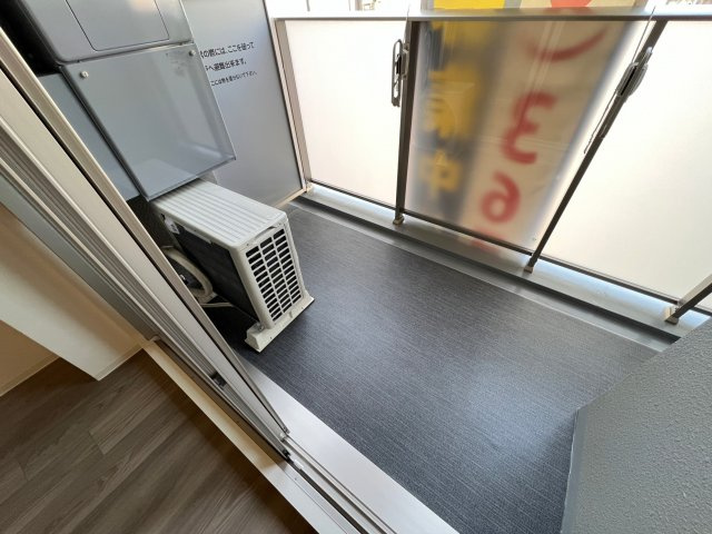 アーバネックス難波WESTのバルコニー