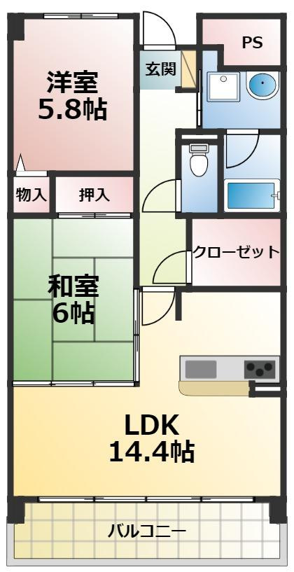 リオ・プレシオ―サの間取り