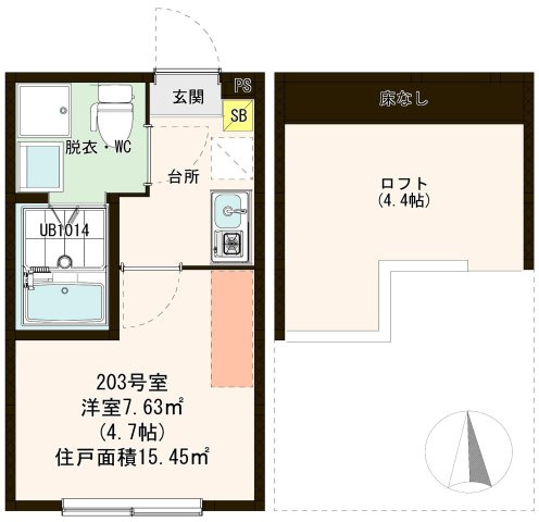 【間取り】 | ハーモニーテラス北綾瀬S