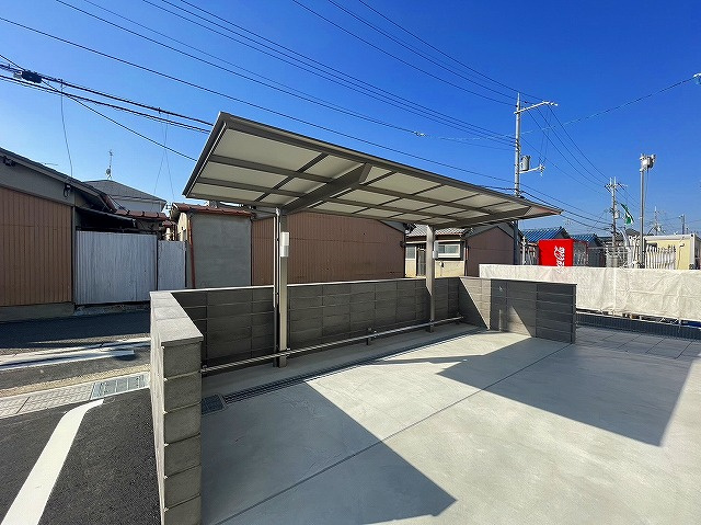 ルーエ（大安寺）のその他共用部分|駐輪スペースはこちらです