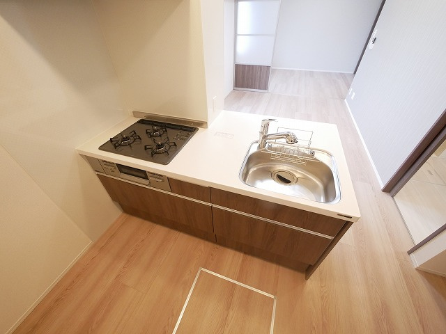 ルーエ（大安寺）のキッチン|使いやすいキッチンです