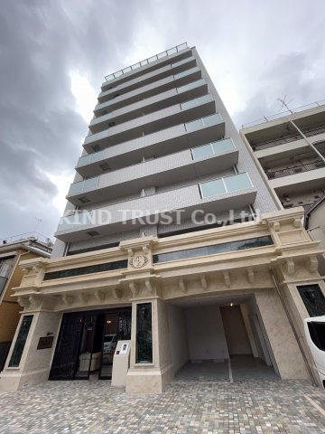 プレジオ天神橋Ⅱの外観|外観もきれいです