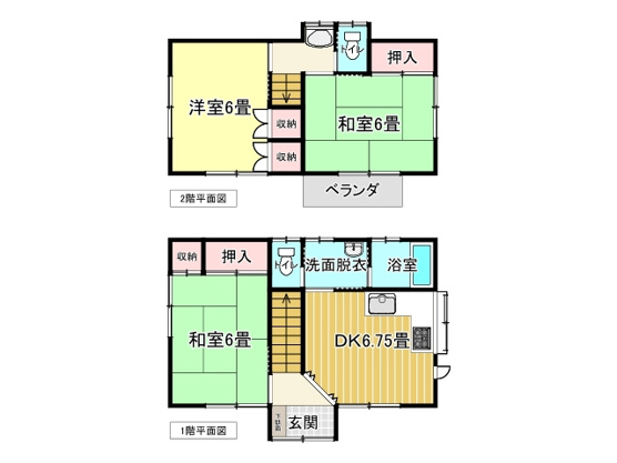 【間取り】 | 伊東市吉田 戸建
