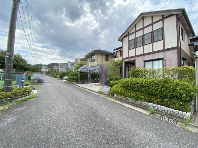 中古戸建　大塚西7丁目の前面道路含む現地写真