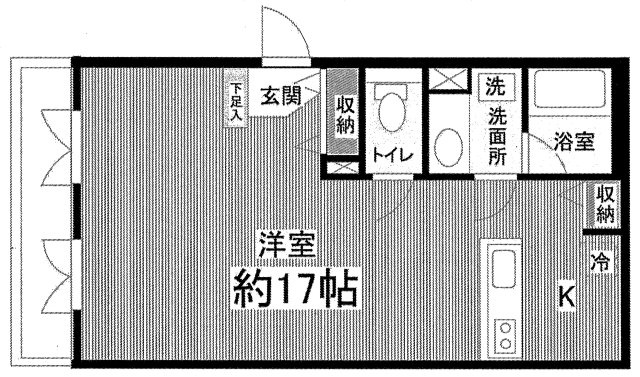 コートヤード南青山の間取り