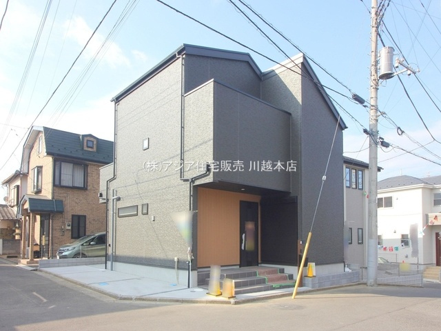 川越市野田町1丁目　新築戸建の外観|完成物件！ご内覧いただけます♪
