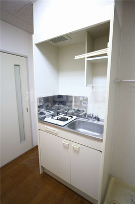 【キッチン】 | エクシード倉垣 | 一口コンロです
