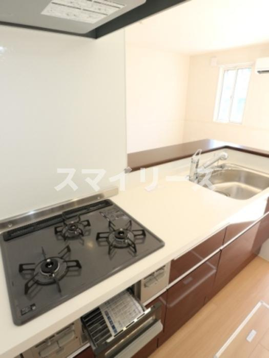 BLESS　HOUSE柏西町D棟のキッチン