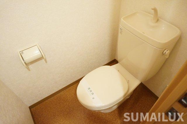 熊本市東区尾ノ上２丁目の賃貸マンションのトイレ