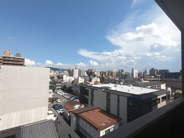 ３沿線利用可能☆７階部分の角住戸☆３ＬＤＫ☆ベル・クローチェ京都洛央の展望|バルコニーからの眺望